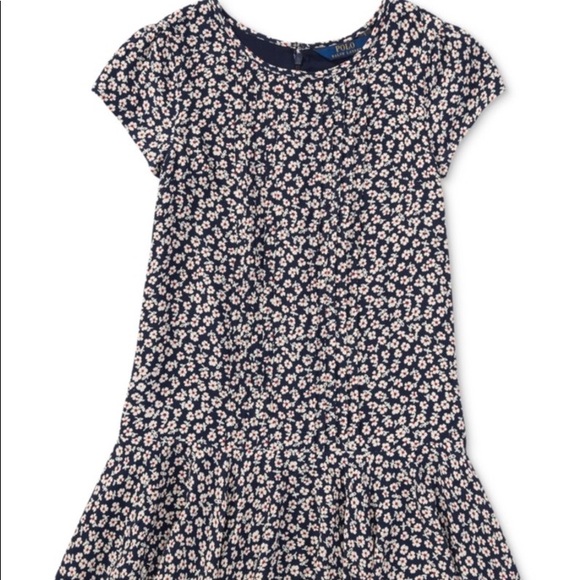 Polo Ralph Lauren Floral Print Dress Big Girls - Picture 2 of 3